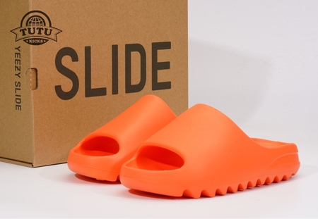 Yeezy SLIDE "Enflame Orange" (Run smaller, please choose a bigger size) 38-48