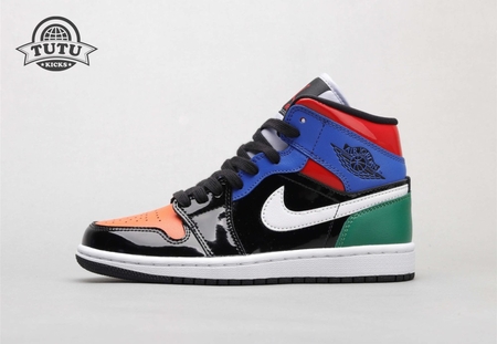 Air Jordan 1 Mid Multi Patent 36-46