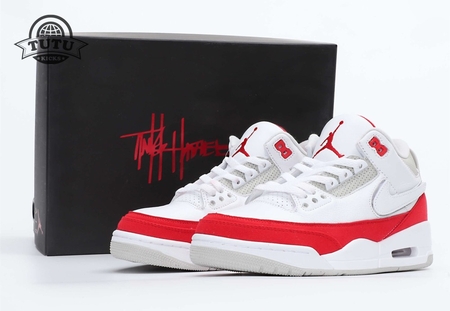 Air Jordan 3 Retro Tinker White University Red 40-47.5