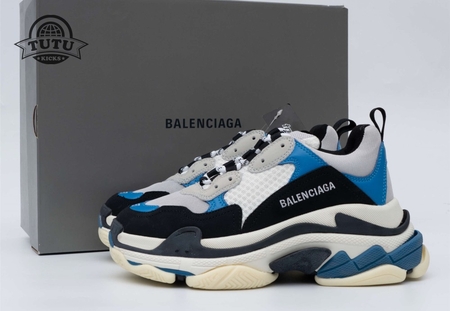 Balenciaga Triple S Black Blue 35-45