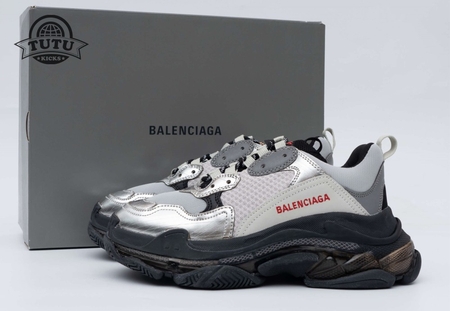 Balenciaga Triple S Silver Black 35-45