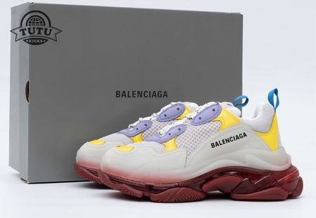 Balenciaga Triple S Red Yellow Sole 35-45