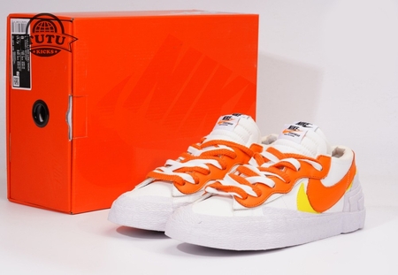 NK x Sacai Blazer Low "White Magma Orange" 36-46