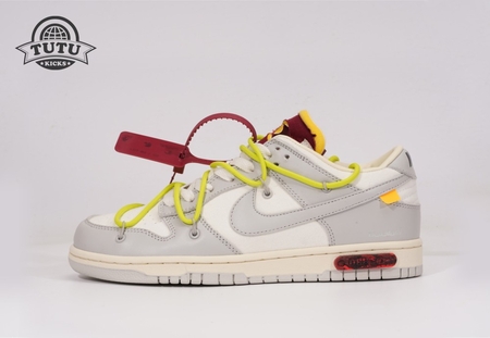 Off white x NK Dunk Low "THE 50" (NO.08) SIZE: 4-13