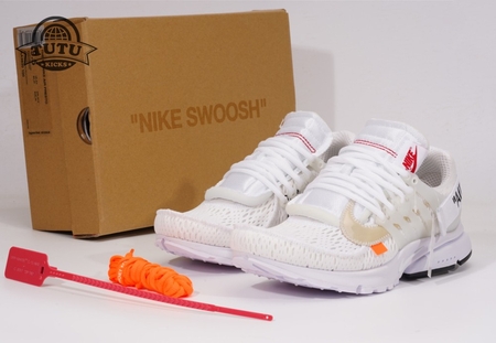 off-white x Air presto 2.0 white SP: 40-47.5