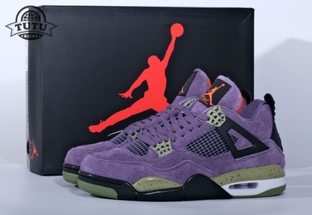 AIR JORDAN 4 RETRO CANYON PURPLE SIZE 36-47