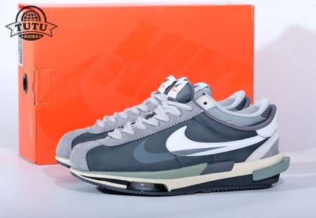 Sacai x Nike Cortez Black Grey 36-46