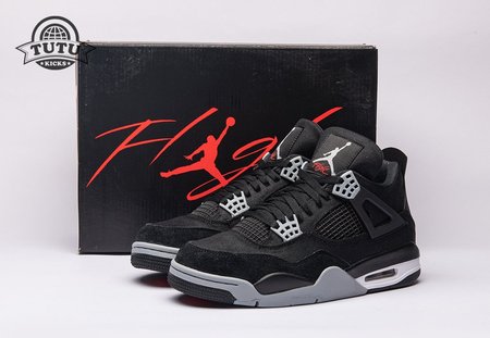 Air Jordan 4 Retro SE Black Canvas DH7138-006 Size 40-48.5