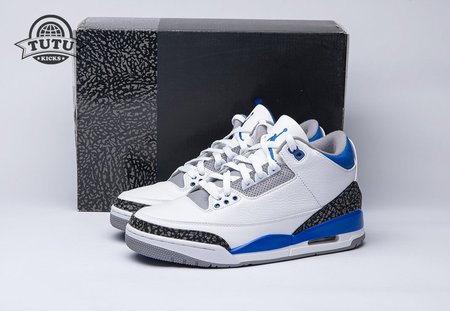 Jordan 3 Retro Racer Blue CT8532-145 Size 40-47