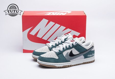 Nike SB Dunk Low Grey Green Black DO9457-110 Size 36-46