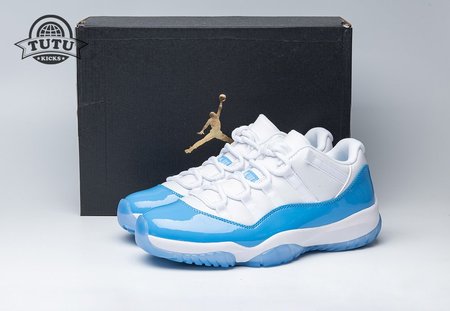 Jordan 11 Retro Low University Blue (2017) 528895-106 Size 40-47.5