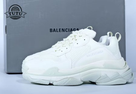 BALENCIAGA TRIPLE S WHITE (NOCTILUCENT LIGHT) SIZE 35-45