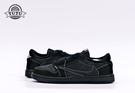 Travis Scott x Air Jordan 1 Low Black Phantom(child) Size 27.5-35