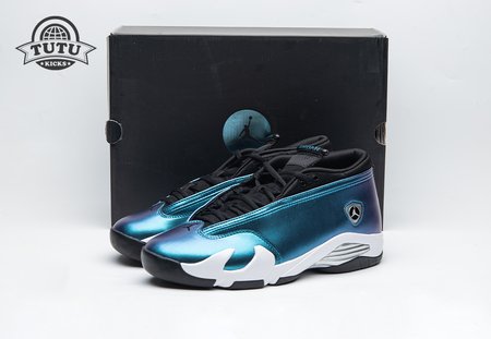 Air Jordan 14 Low Love Letter Mineral Teal Size 40-47.5